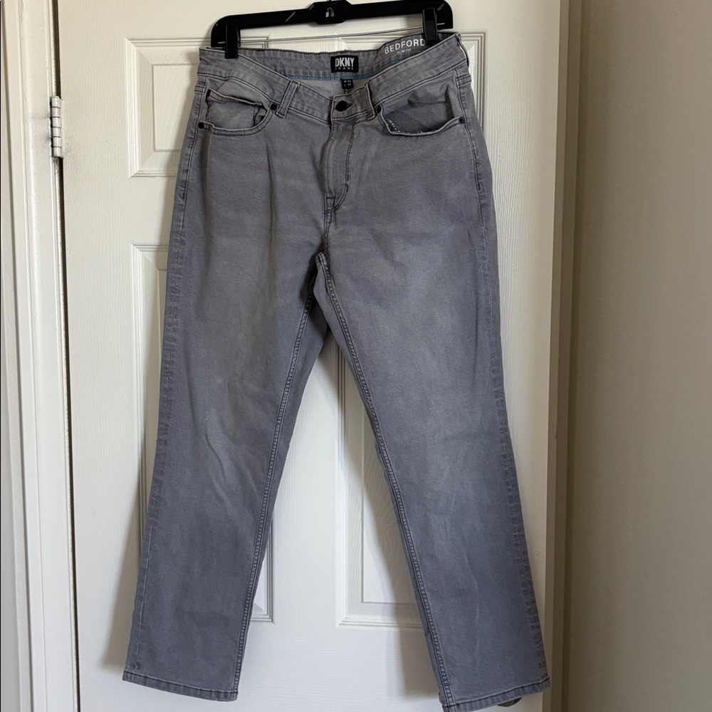 DKNY Classic Gray Denim Pants